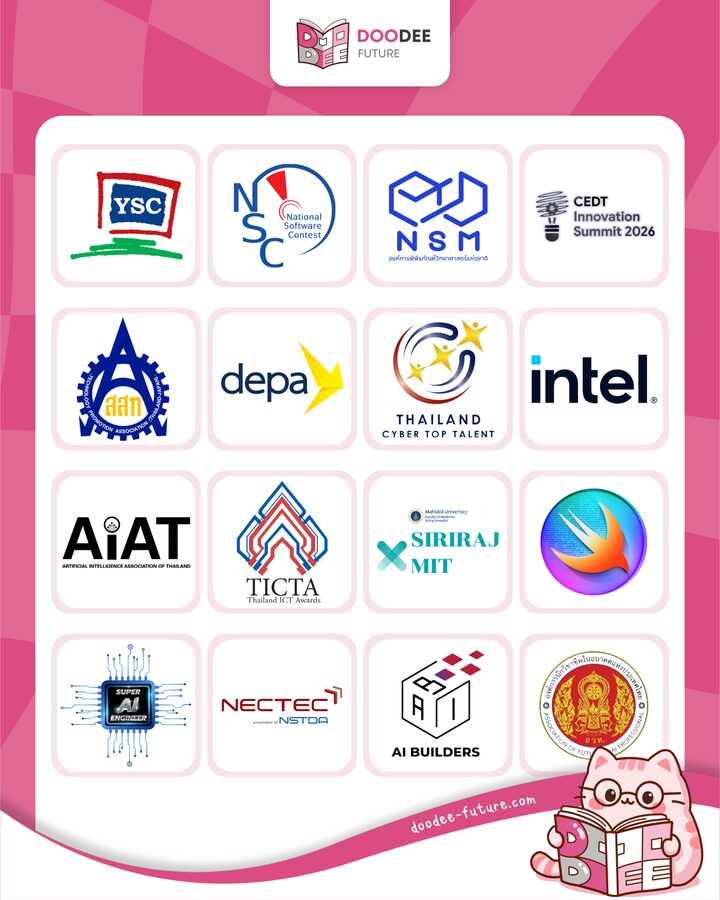 กริดโลโก้รายการแข่งขัน 16 รายการ